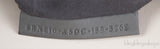 Peekaboo Large Velvet Logo Print