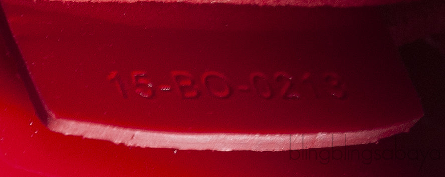 Christian Dior Lady Dior Mini Red Patent Quilted Leather GHW