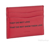 Red Card Holder
