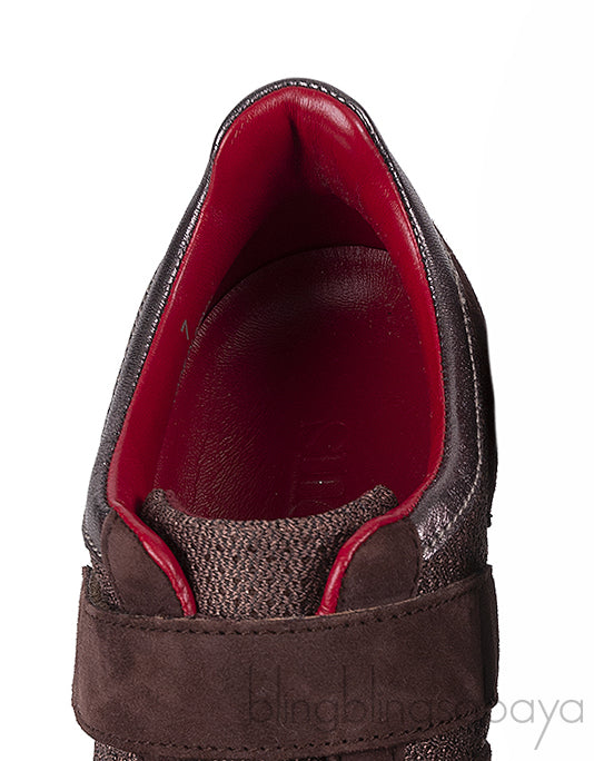 Sneex The Blake Hy-Heel Dark Brown Sneaker
