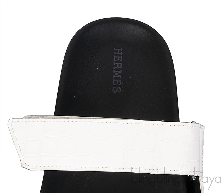 Chypre Himalaya Matte Crocodile Sandals