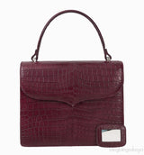 Maxime Bordeaux Crocodile Bag