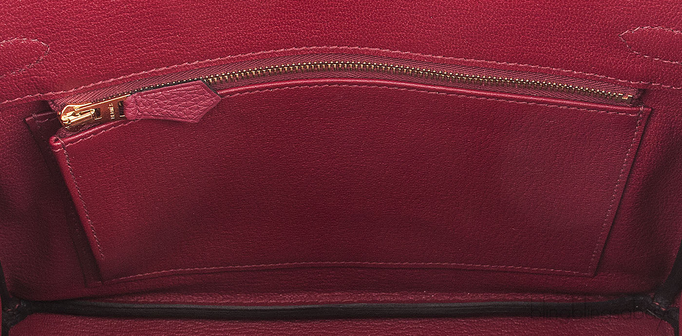 Birkin 25 Rouge Grenat GHW