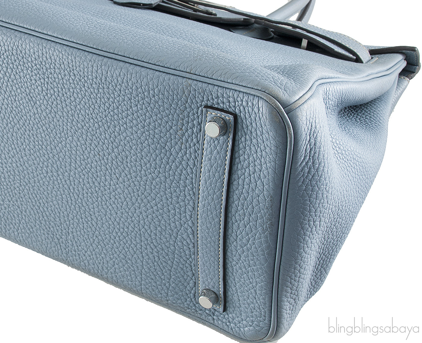 Birkin 35 Blue Lin Togo PHW