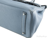 Birkin 35 Blue Lin Togo PHW