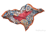 Jewel Print Square Scarf