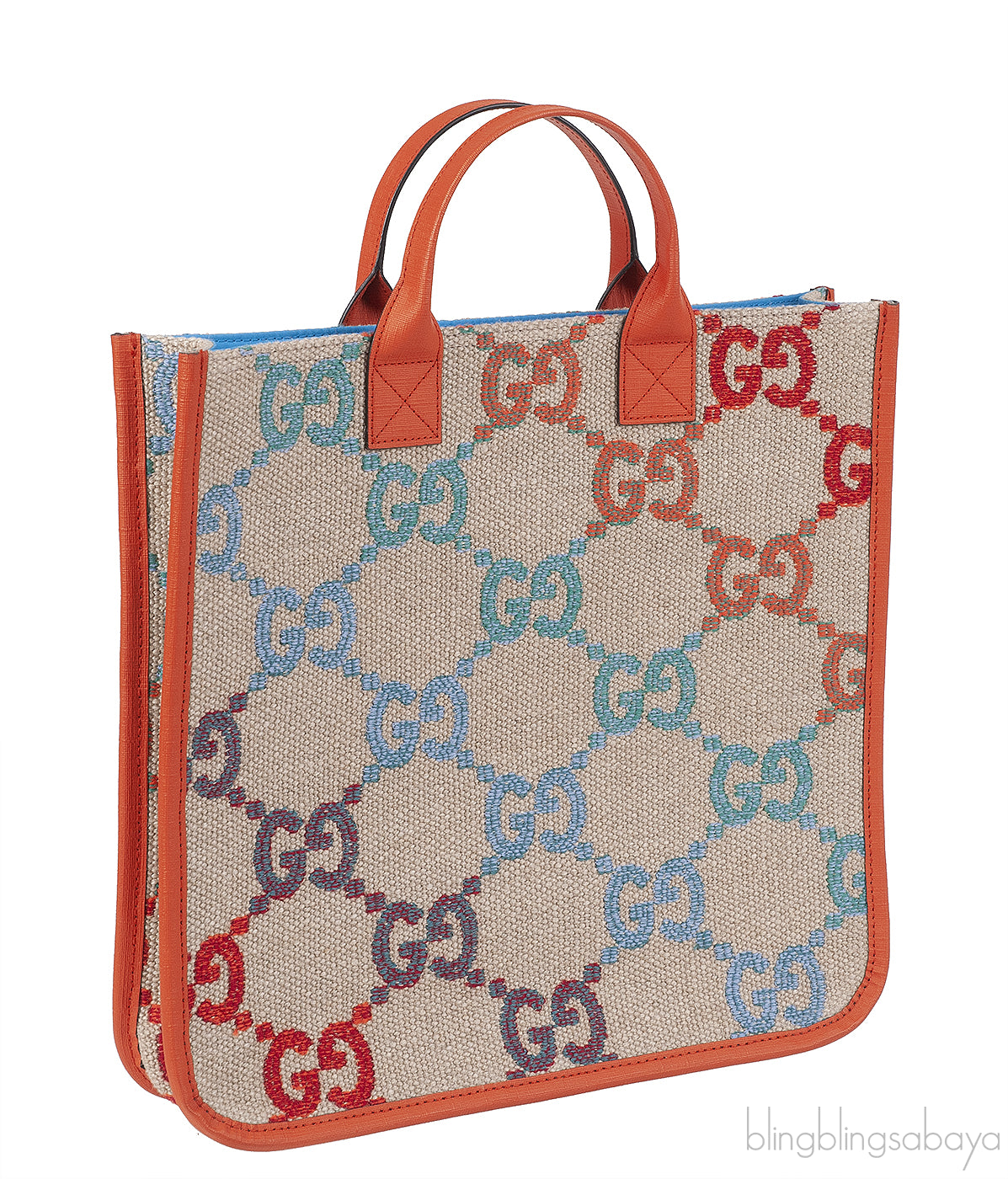 Gucci Multi-color GG Linen Kids Handbag