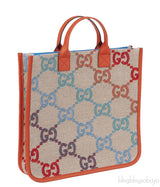 Gucci Multi-color GG Linen Kids Handbag