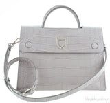 Diorever Grey Crocodile Medium Bag