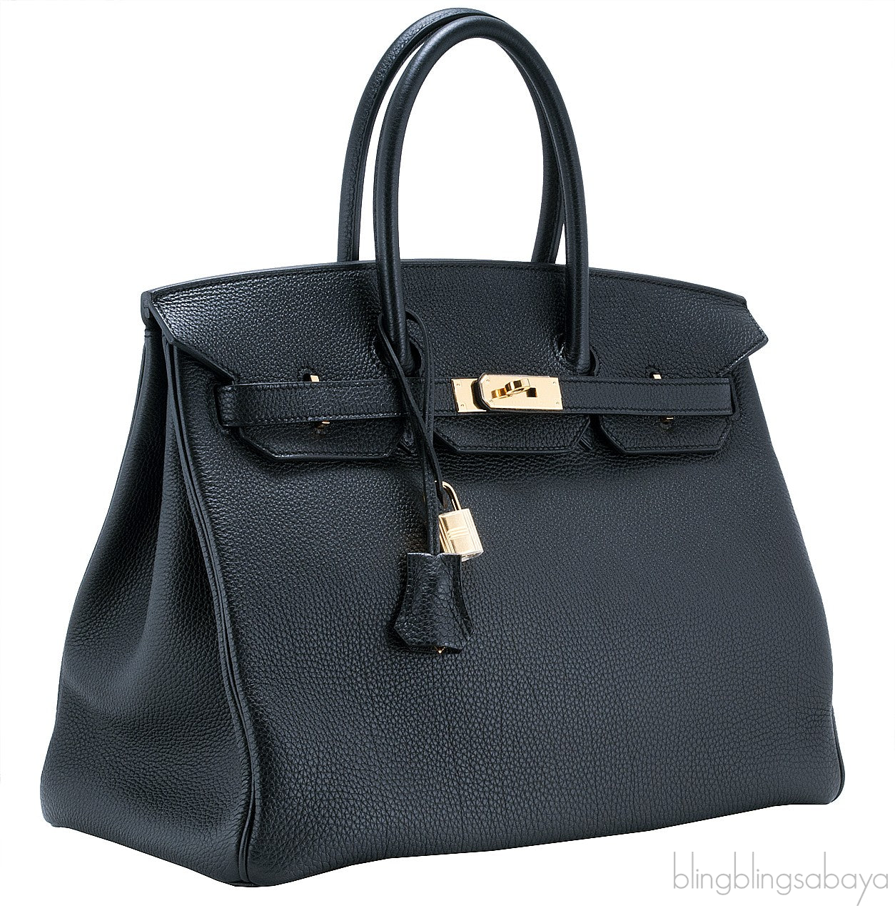 Birkin 35 Black Togo GHW