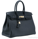 Birkin 35 Black Togo GHW