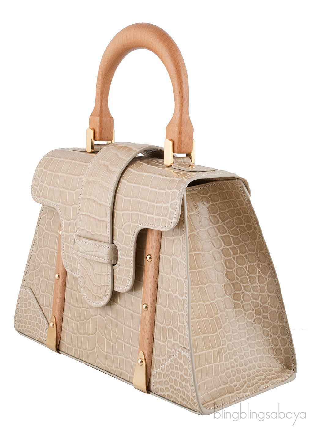 Saigon Beige Crocodile PM