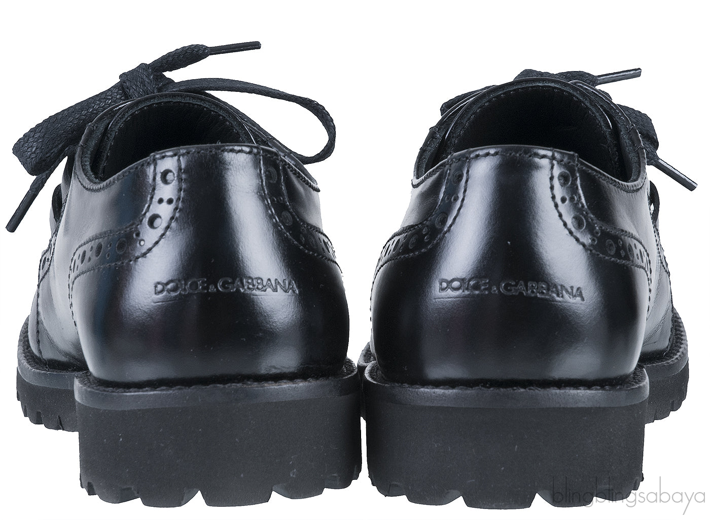 Calzature Stringata Black Shoes