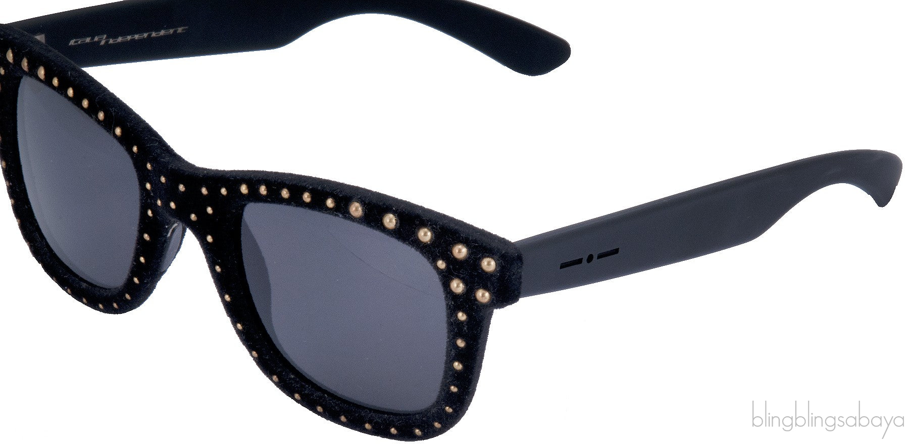 Italia Independent 090VR Black Velvet Sunglasses
