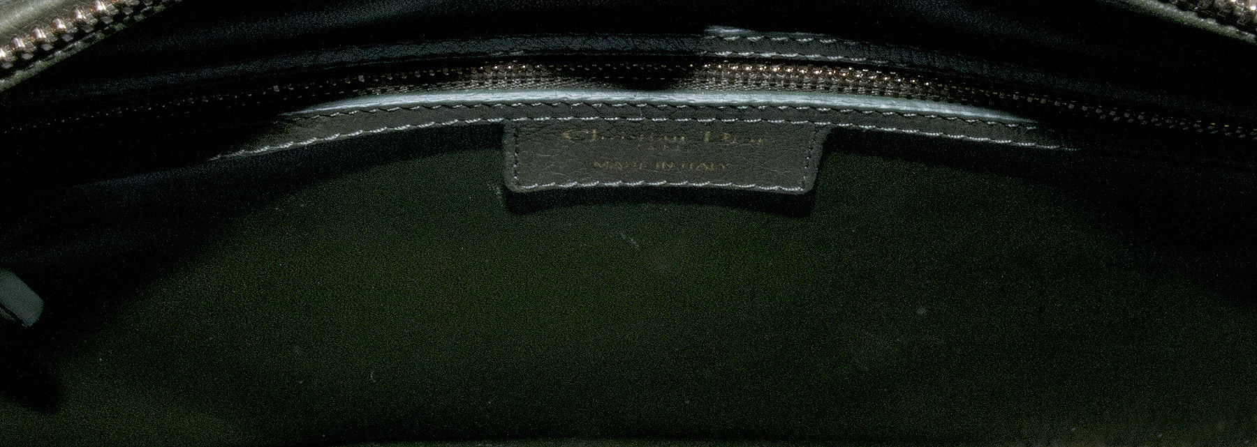Lady Dior Olive Green Ostrich