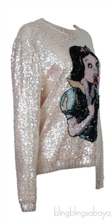 Off-White Disney Sequin Embellished Sweatshirt