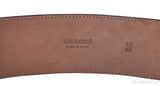 Brown Matte Lucite Chain Belt*