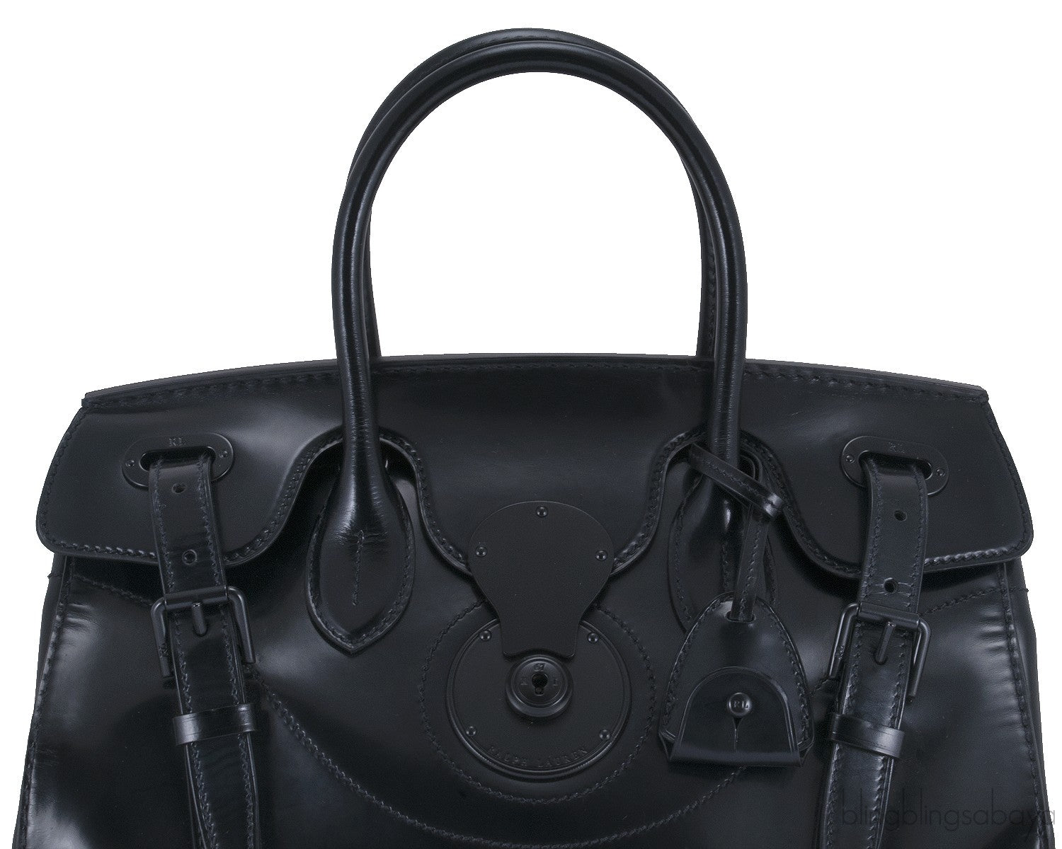 Patent So Black Soft Ricky Bag