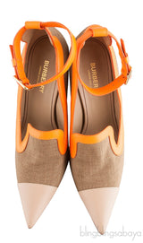 Brecon Contrast Trim Canvas Pumps