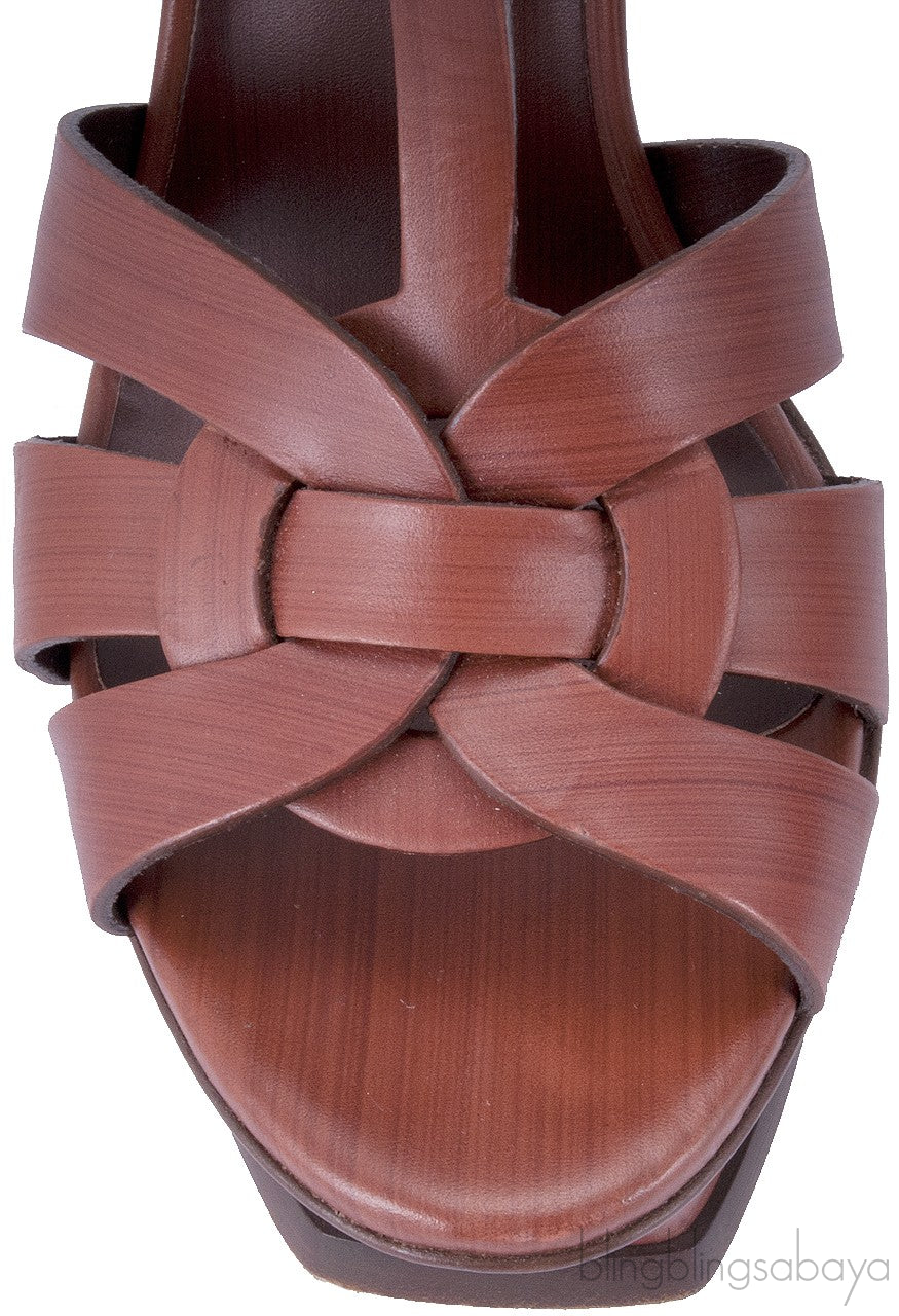 Brown Matte Leather Tribute