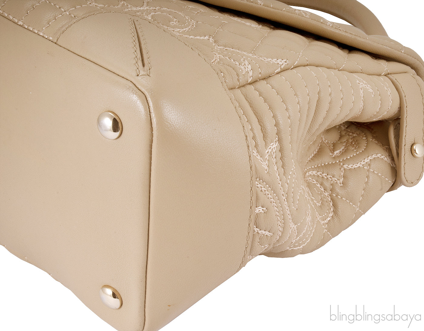Altea Quilted Barocco Vanitas Bag