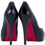 Black Patent Very Prive 120 Pump