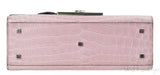 Moynat Rejane PM Pink Nilo Crocodile