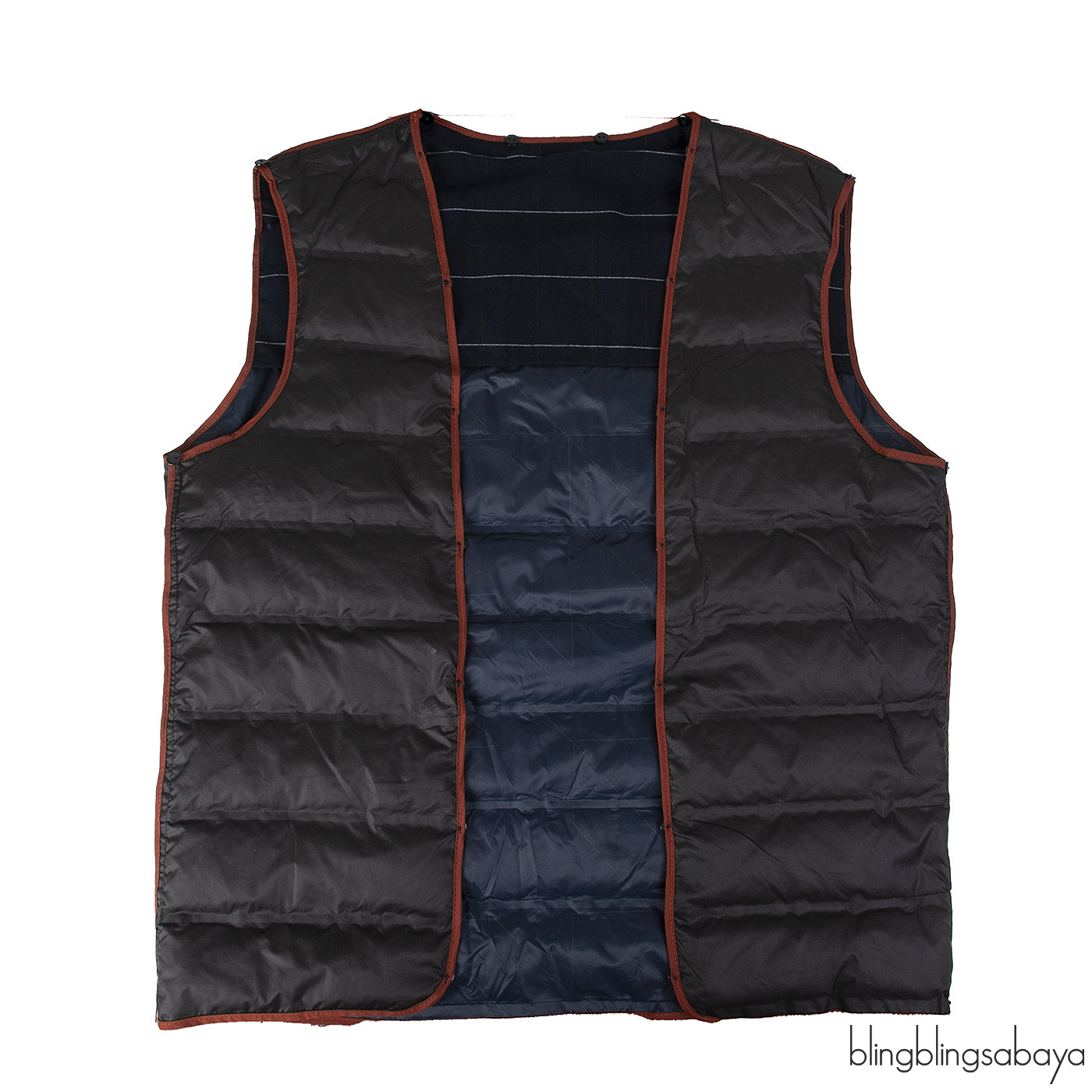 Loro Piana Black Down Men\'s Jacket Detachable Gilet