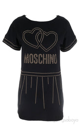 Double Heart Black Dress