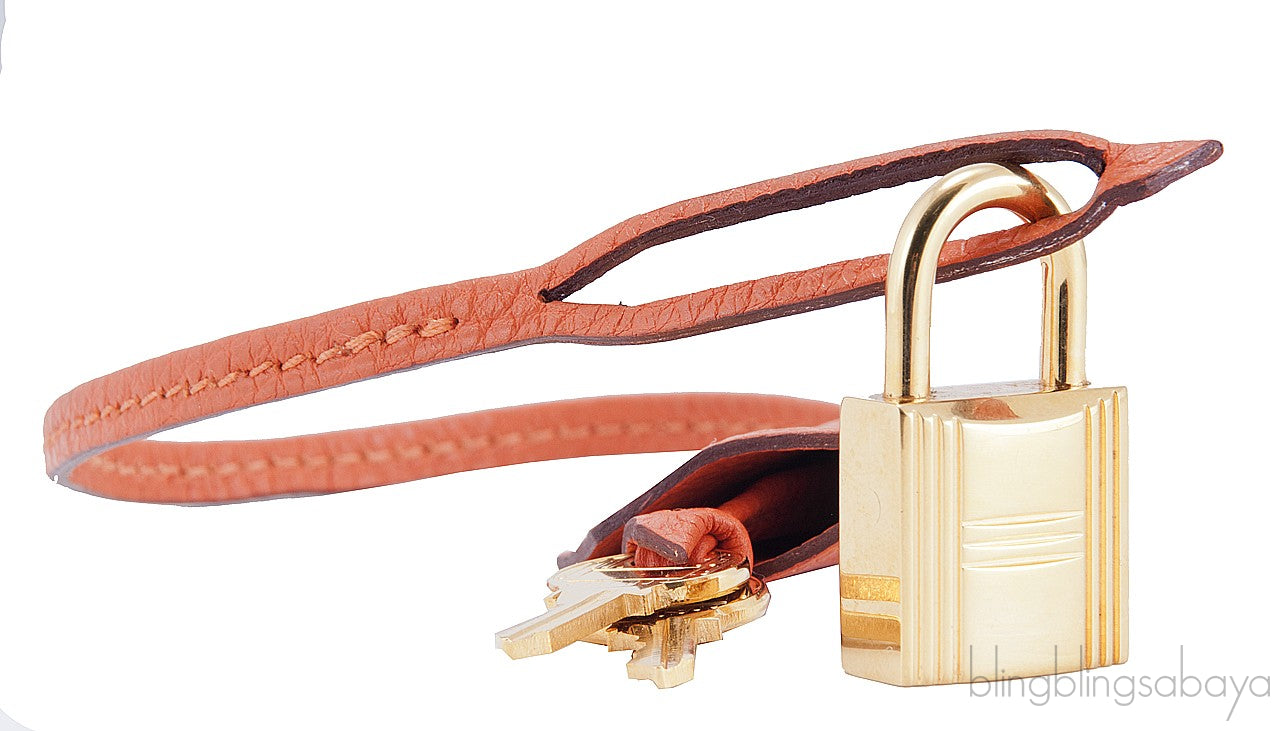 Birkin 35 Orange Togo GHW