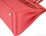 Birkin 30 Togo Rouge Pivoine PHW