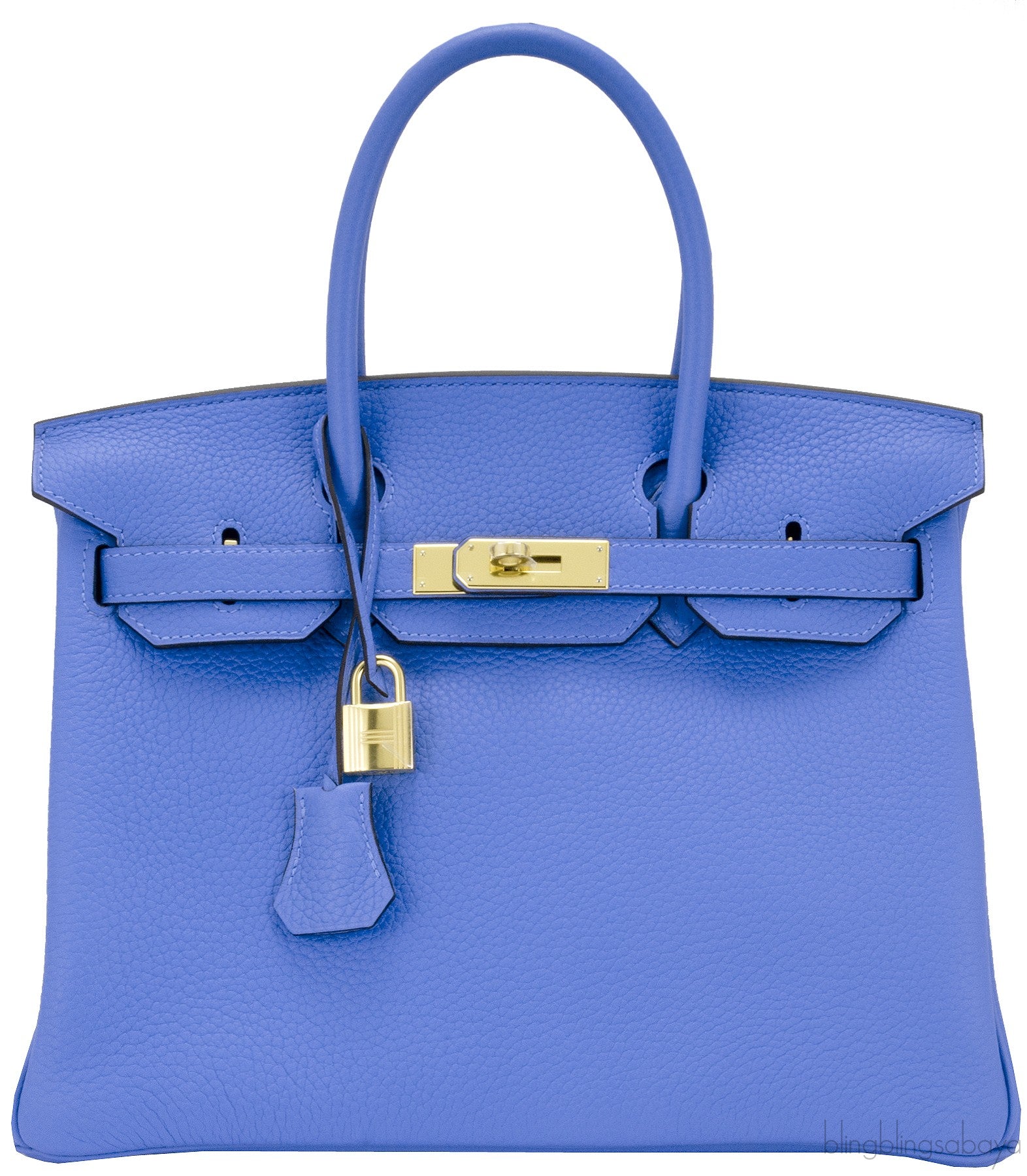 Birkin 30 Bleu Paradise Taurillon GHW