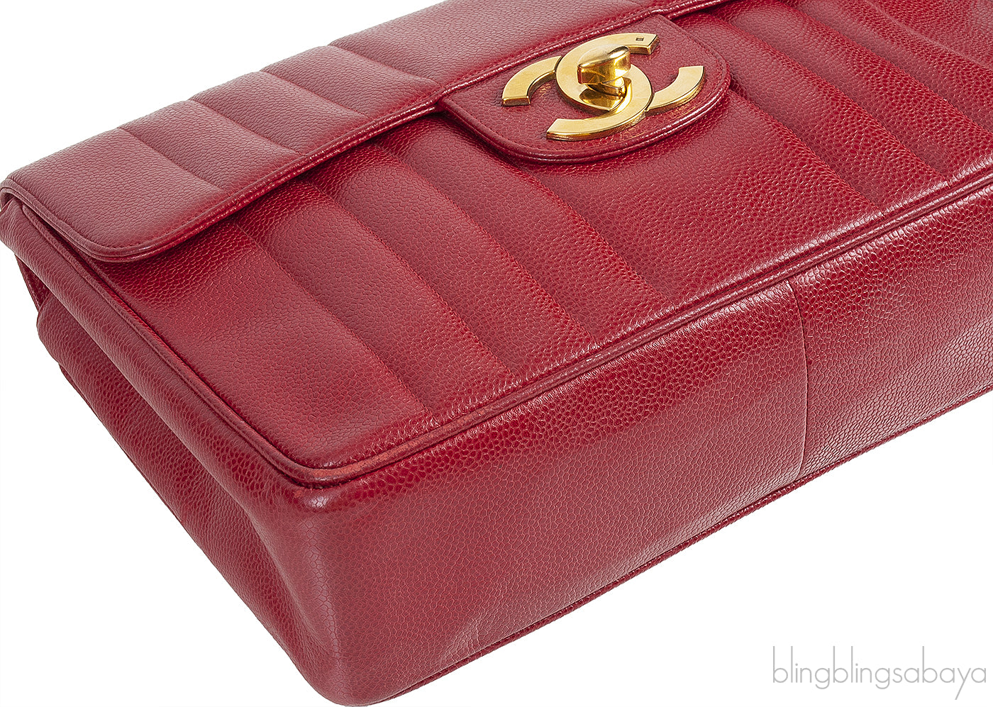 Red Caviar Vintage CC Flap Bag