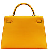 Kelly 32 Jaune d\'Or Epsom PHW