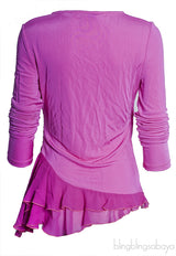 Pink Long Sleeve Top