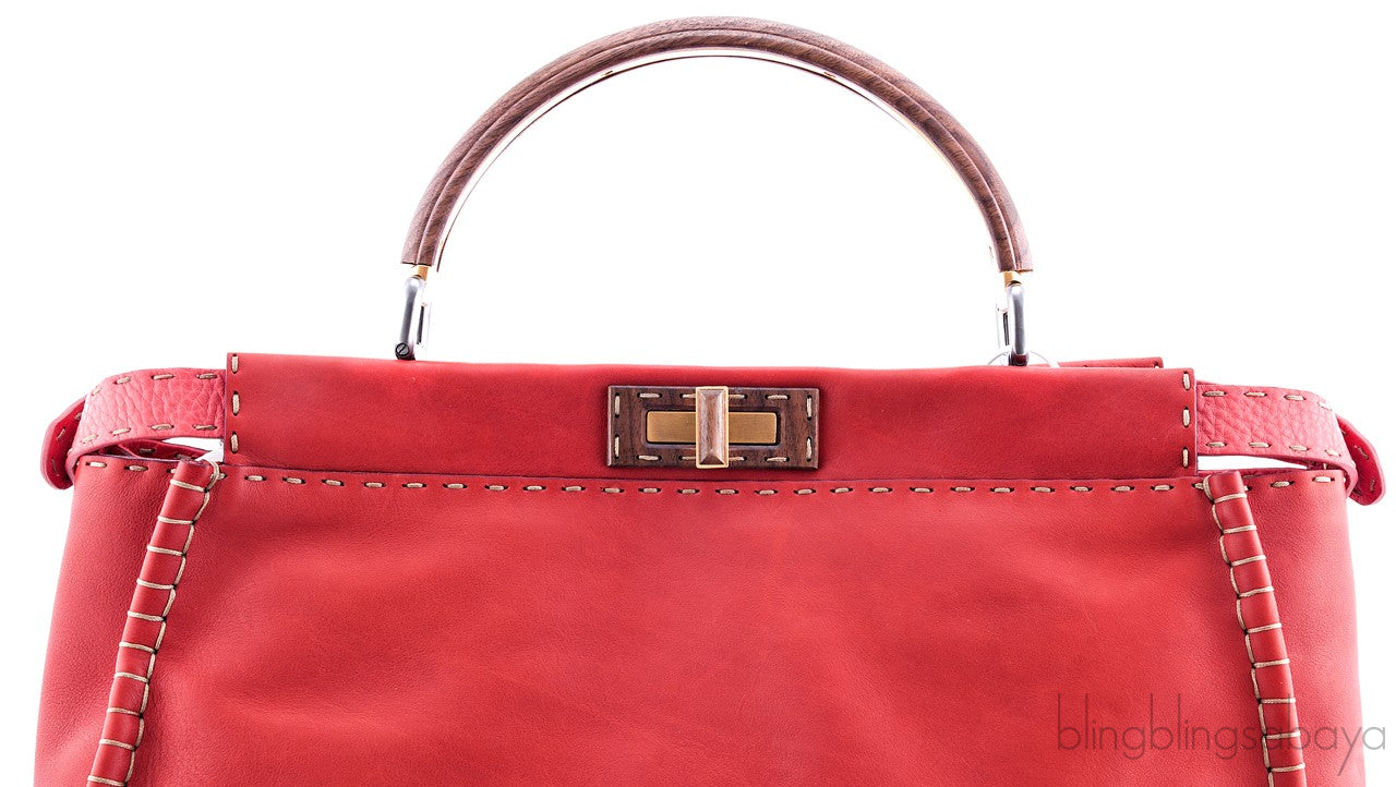 Peek-a-Boo Wooden Red Limited Ed