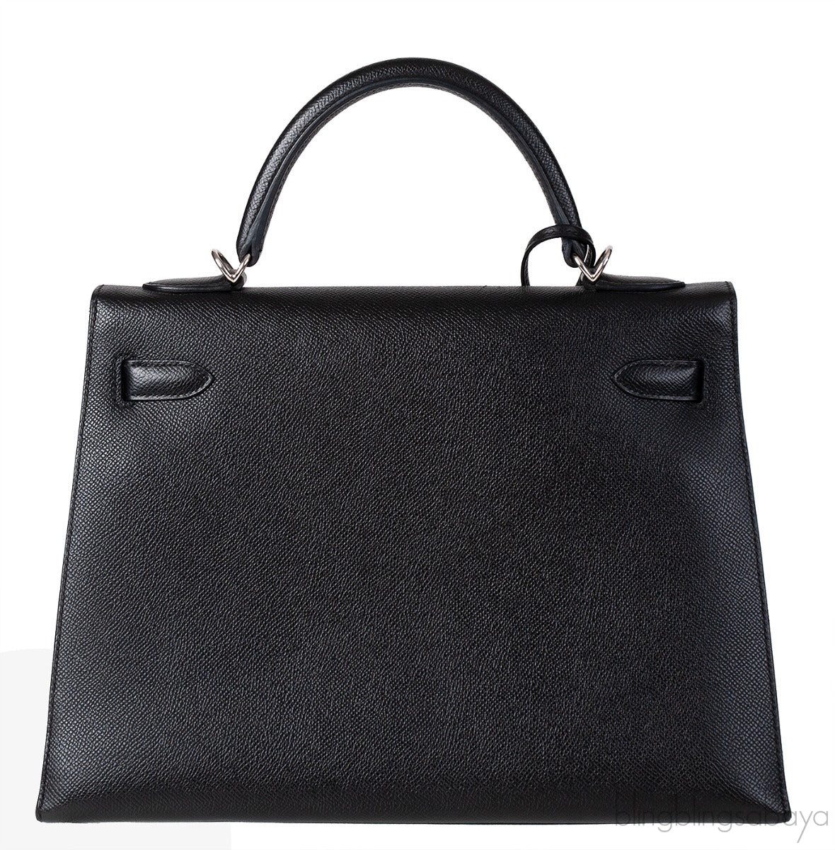 Kelly 32 Black Sellier Epsom PHW