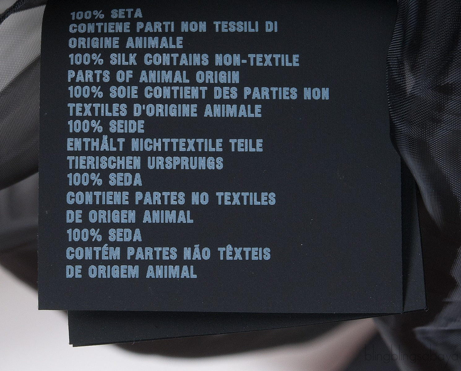 Black Silk Organza Midi Dress