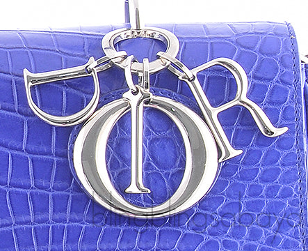 Be Dior Crocodile Flap Bag