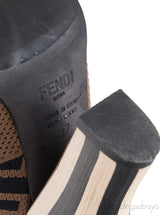 FF Logo Stretch Sandals