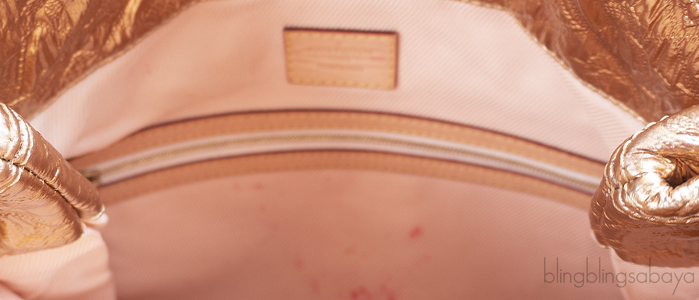Louis Vuitton Monogram Lame Limelight Clutch