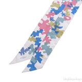 Moynat Multi-color Abstract Print Twilly