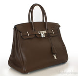 Birkin 35 Chocolate Taurillon Clem