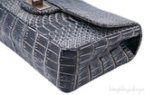 2.55 Reissue Alligator Grey Flap Bag