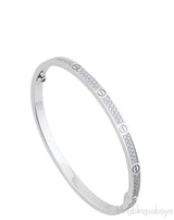 Love Pave Diamond Bracelet