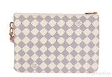 Louis Vuitton City Pouch Damier Azur Studded Clutch