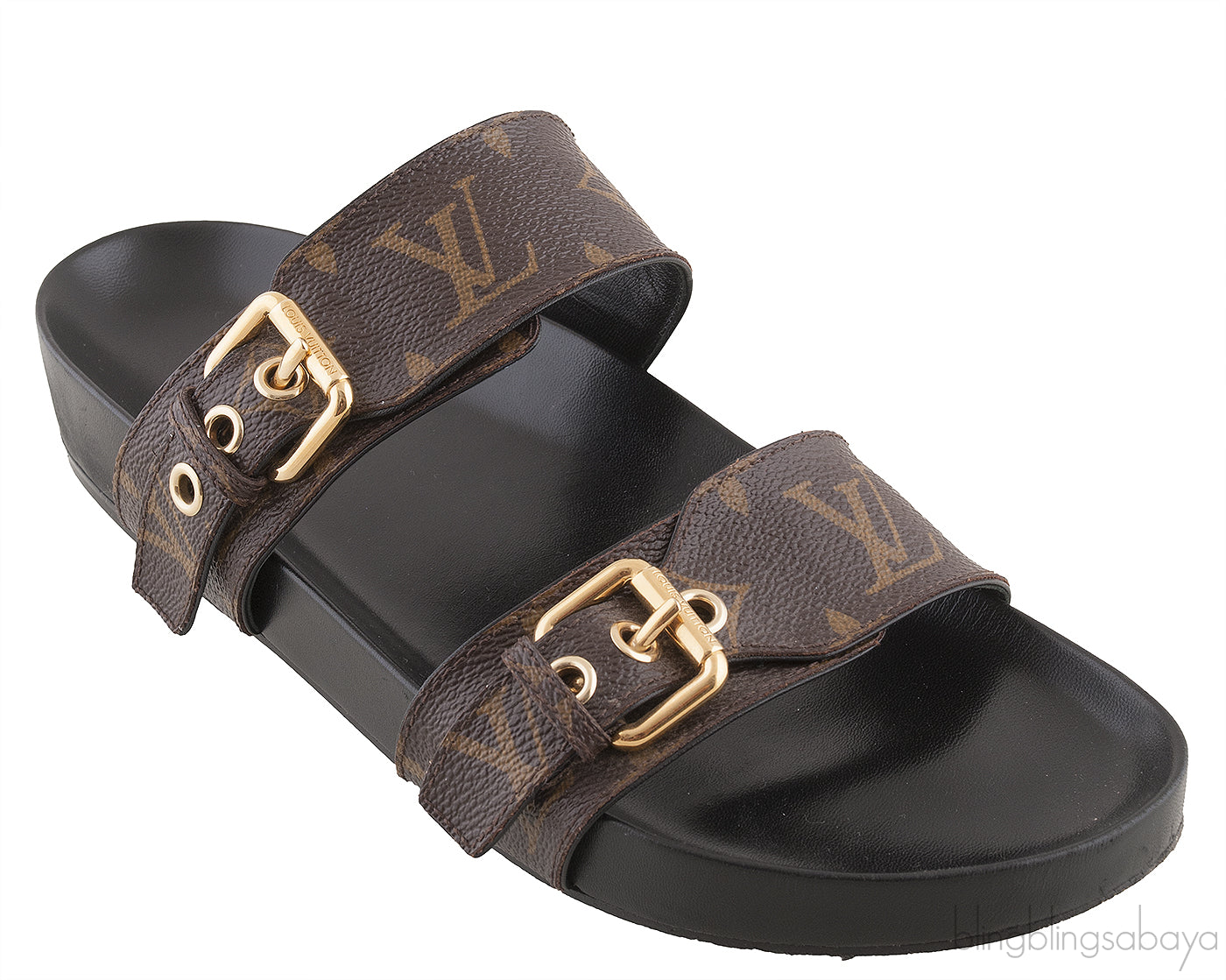 Monogram Bom Dia Flat Mule