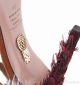 Rio Feather Ankle-tie Sandals