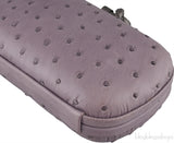 Knot Ostrich Mini Clutch