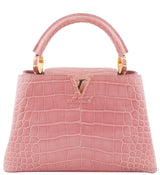 Capucine Vieux Rose Crocodile BB